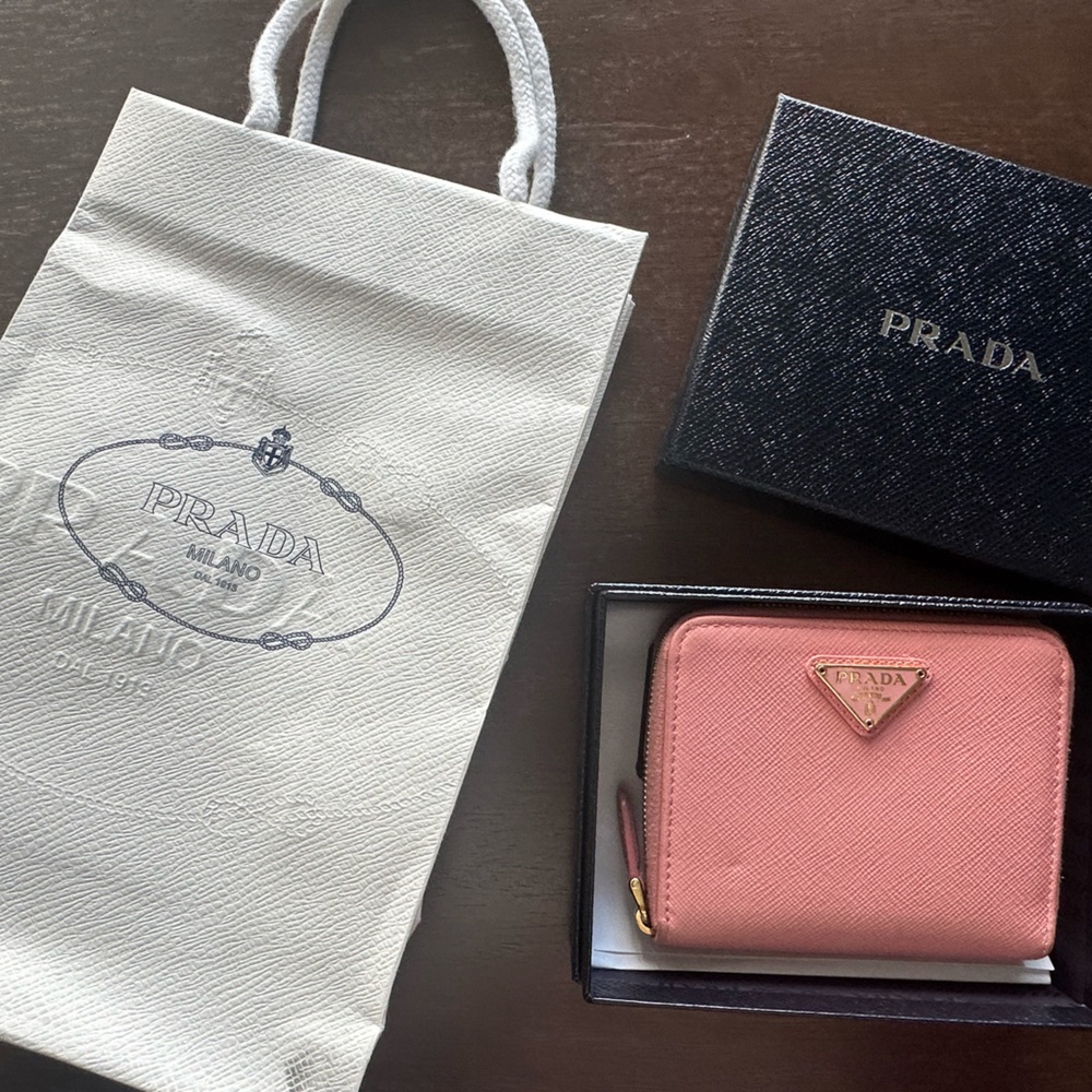 Small Saffiano Leather Wallet